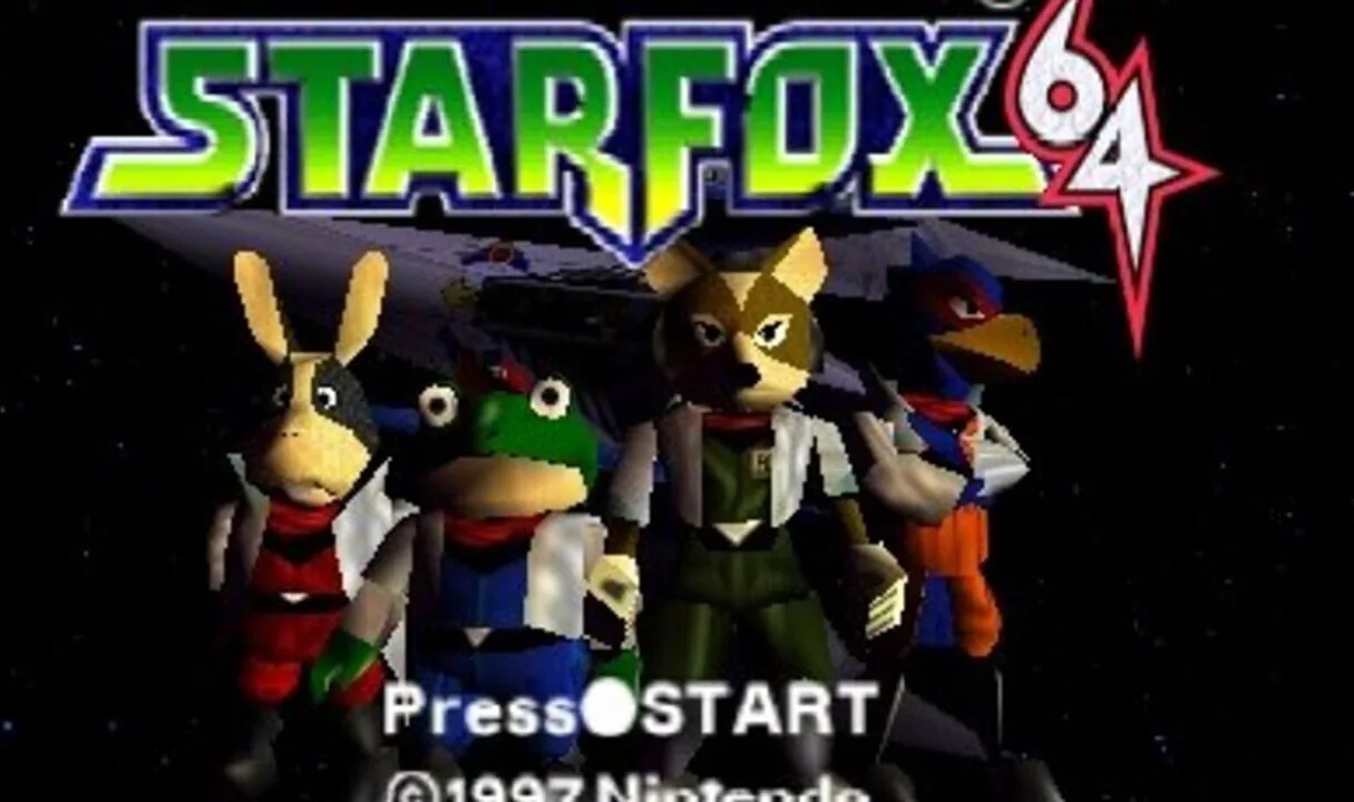 Star Fox 64 gameplay on Nintendo 64
