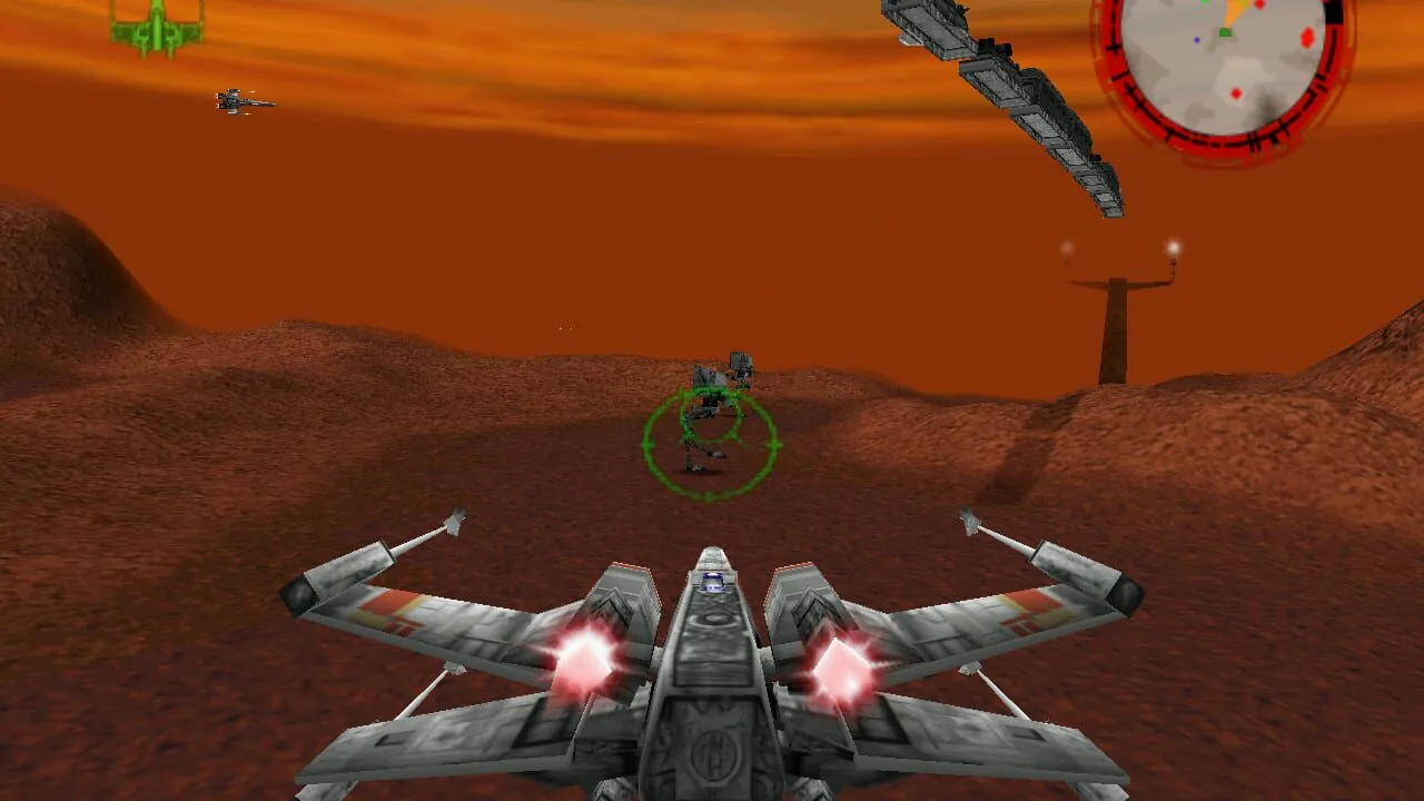 Star Wars: Rogue Squadron gameplay on Nintendo 64