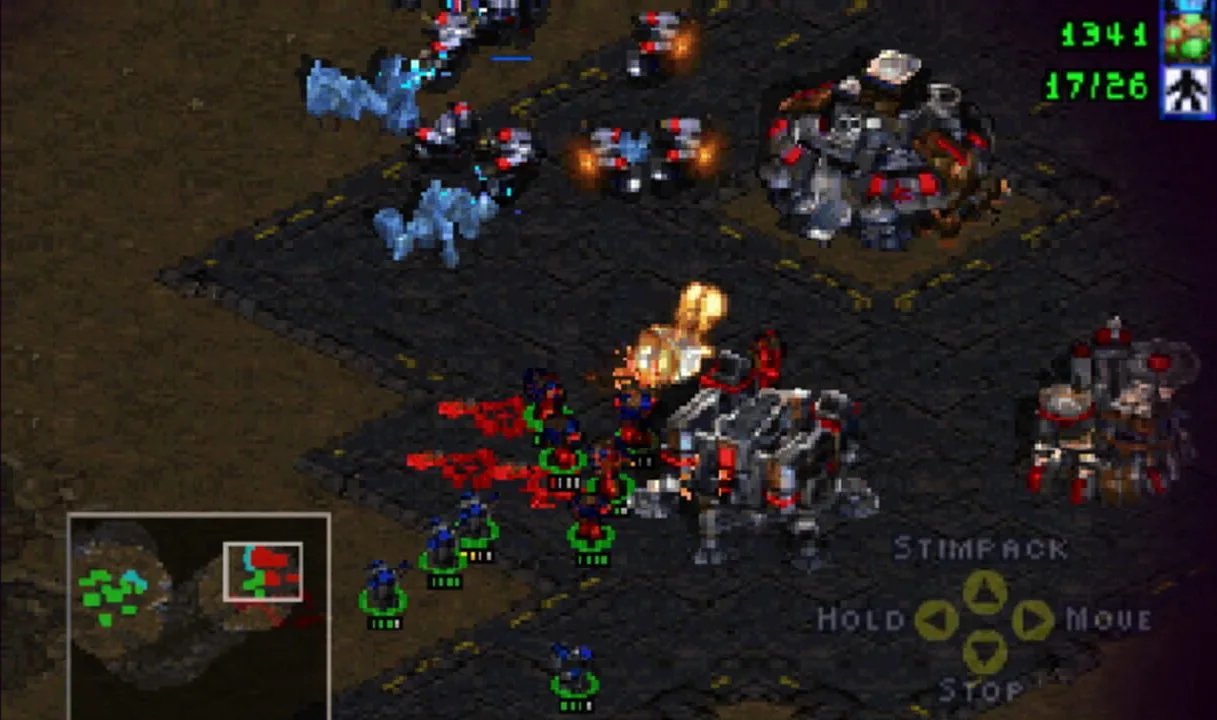 StarCraft 64 screenshot 1