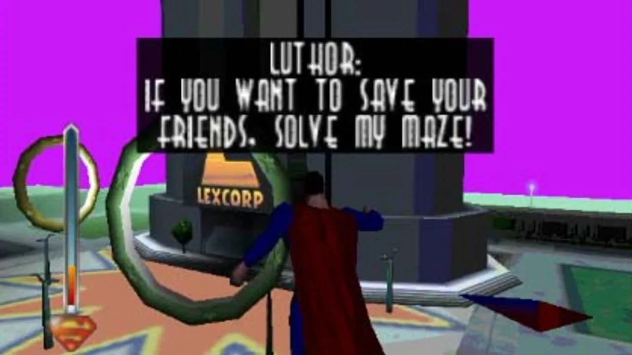 Superman: The New Superman Adventures gameplay on Nintendo 64