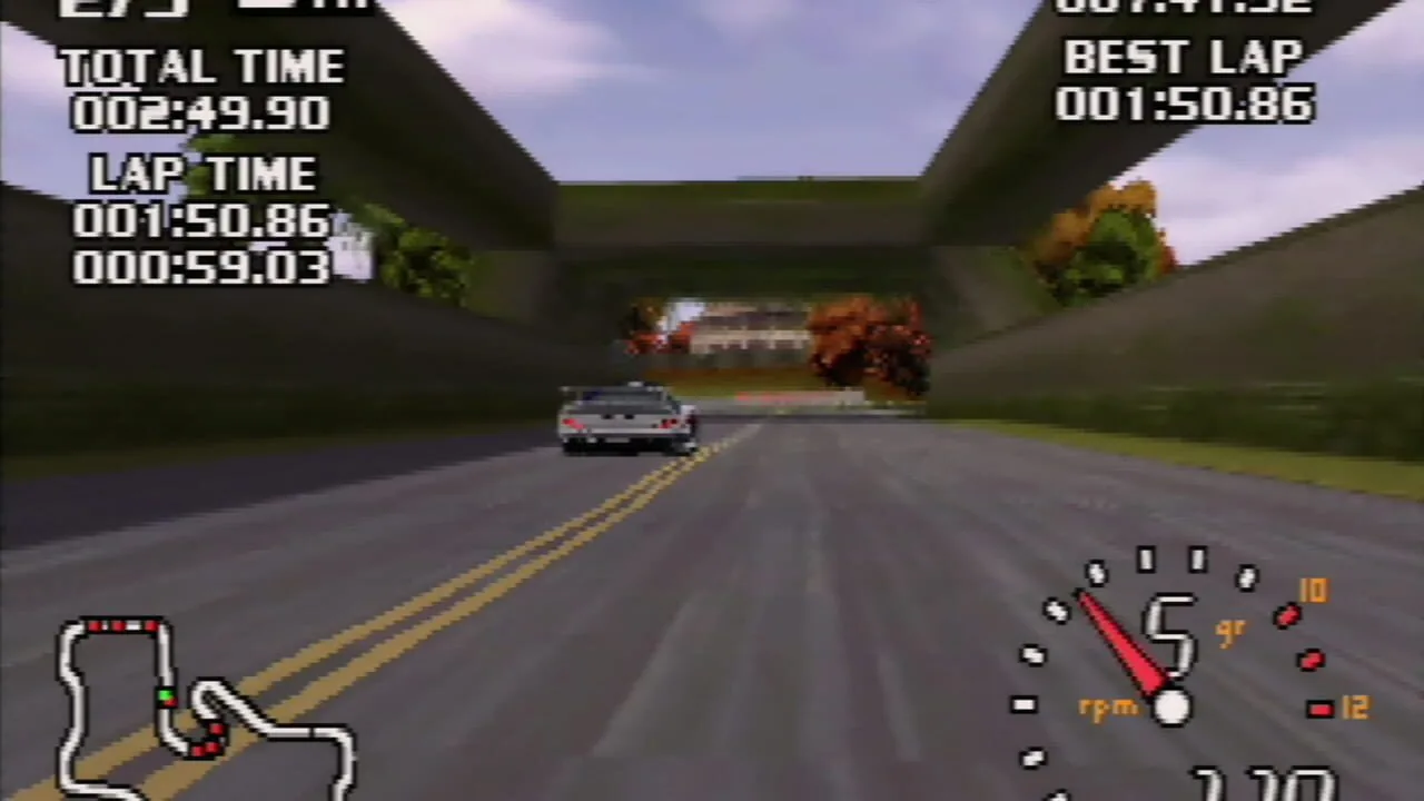 World Driver Championship gameplay on Nintendo 64