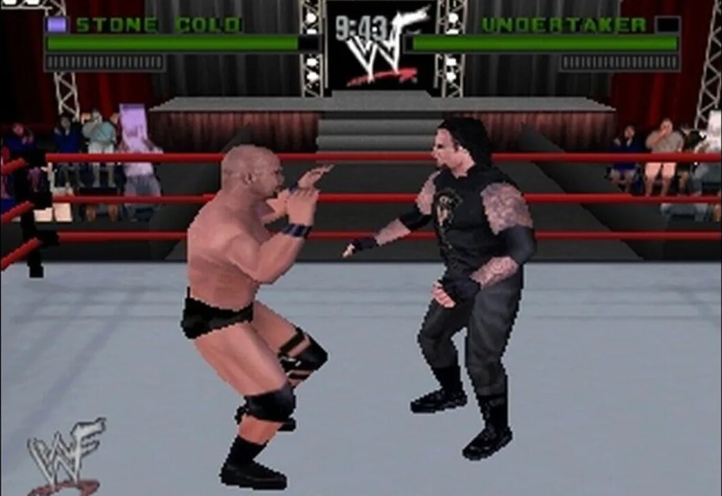 WWF Attitude gameplay on Nintendo 64