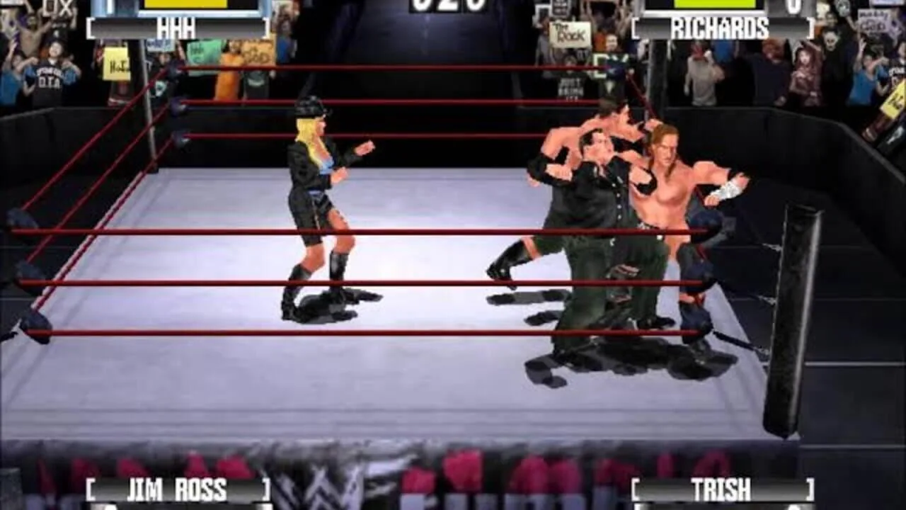 WWF No Mercy gameplay on Nintendo 64