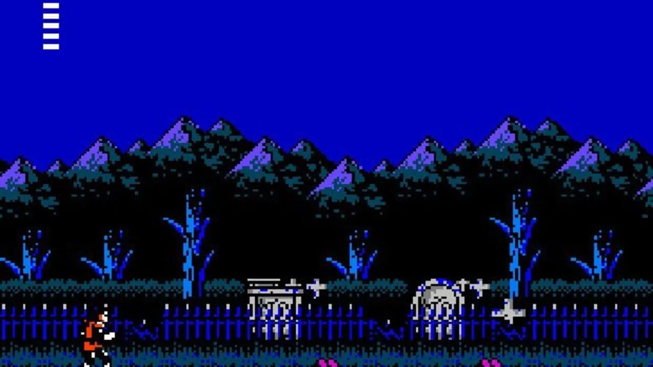 Castlevania II: Simon's Quest gameplay on NES
