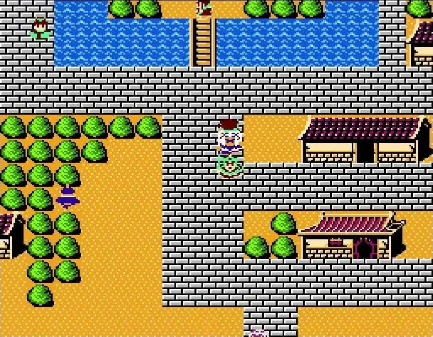 Destiny of an Emperor gameplay on NES