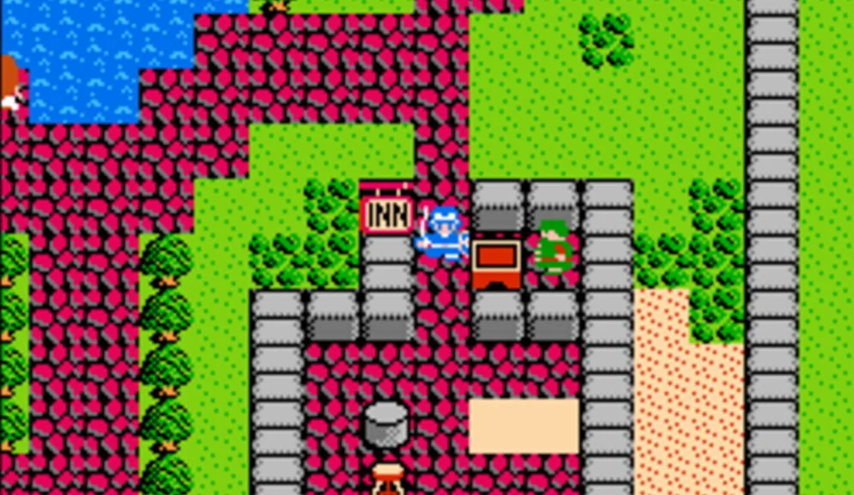 Dragon Warrior II gameplay on NES