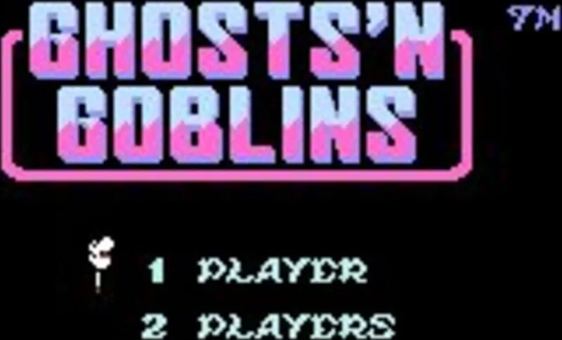 Ghosts 'n Goblins gameplay on NES