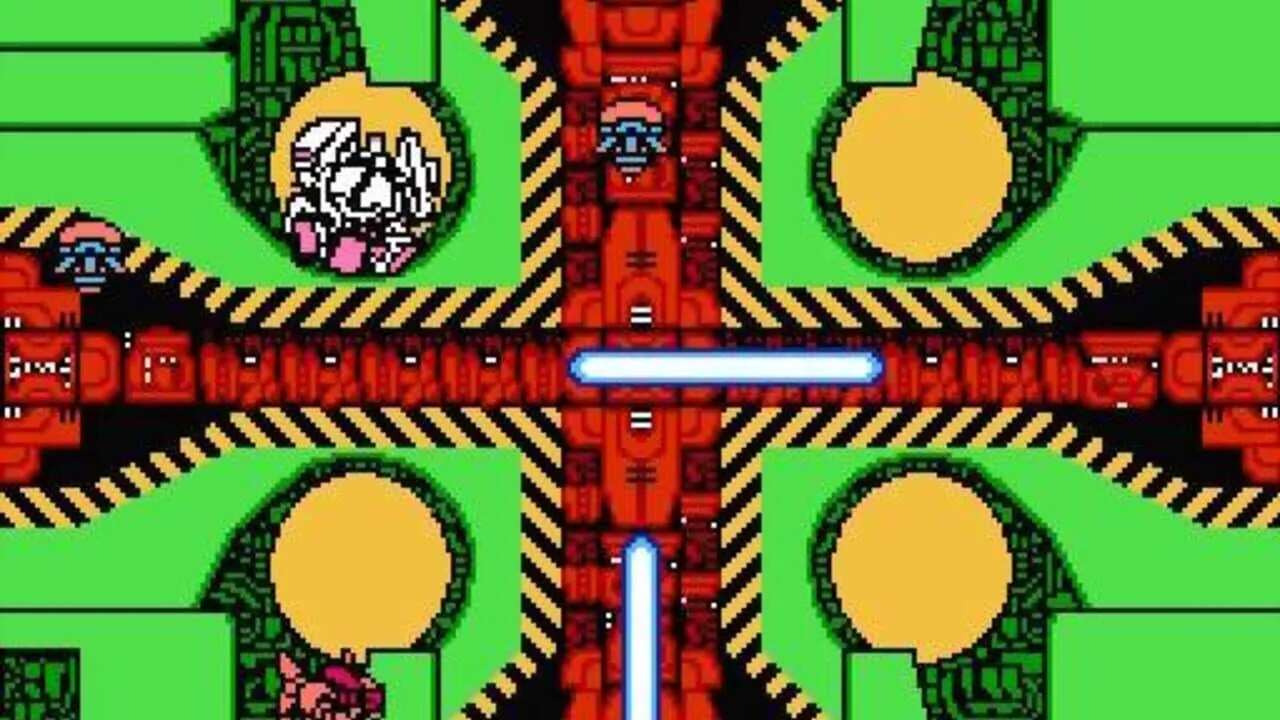 Metal Storm gameplay on NES