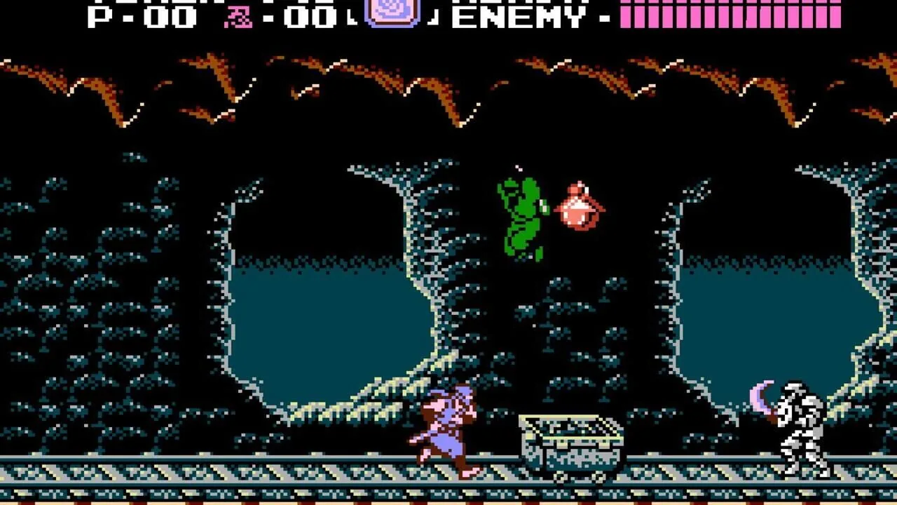 Ninja Gaiden gameplay on NES