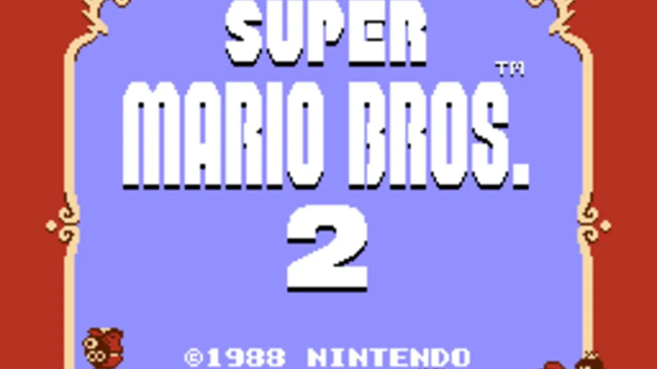 Super Mario Bros. 2 gameplay on NES