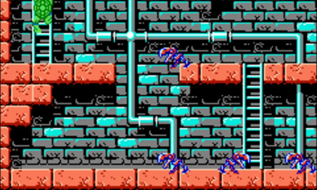 Teenage Mutant Ninja Turtles gameplay on NES