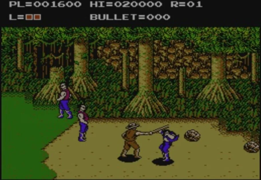 The Adventures of Bayou Billy gameplay on NES