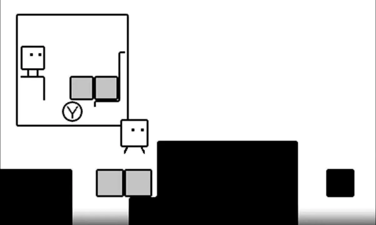 BoxBoy! gameplay on Nintendo 3DS