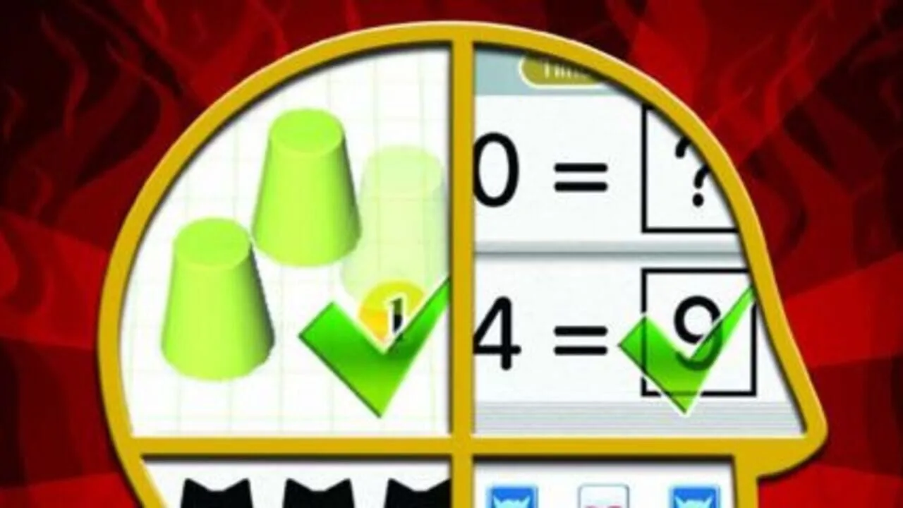 Brain Age: Concentration Training gameplay on Nintendo 3DS