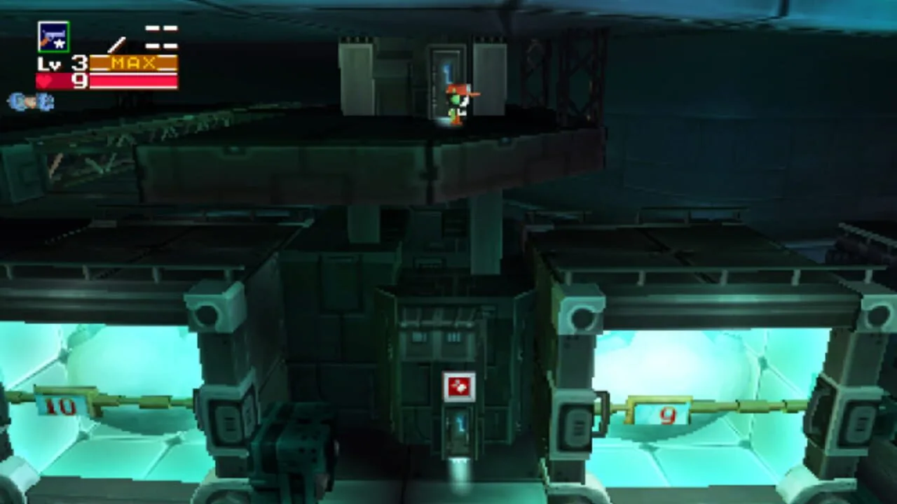 Cave Story 3D gameplay on Nintendo 3DS