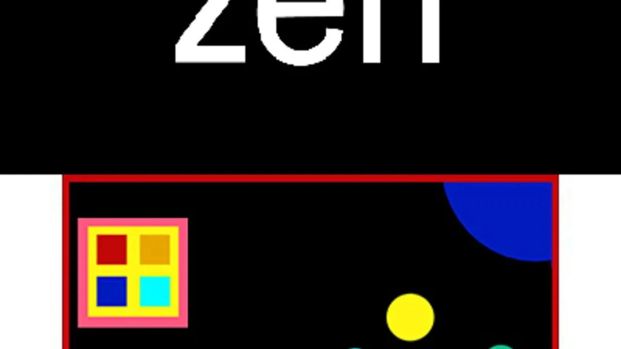 Color Zen gameplay on Nintendo 3DS