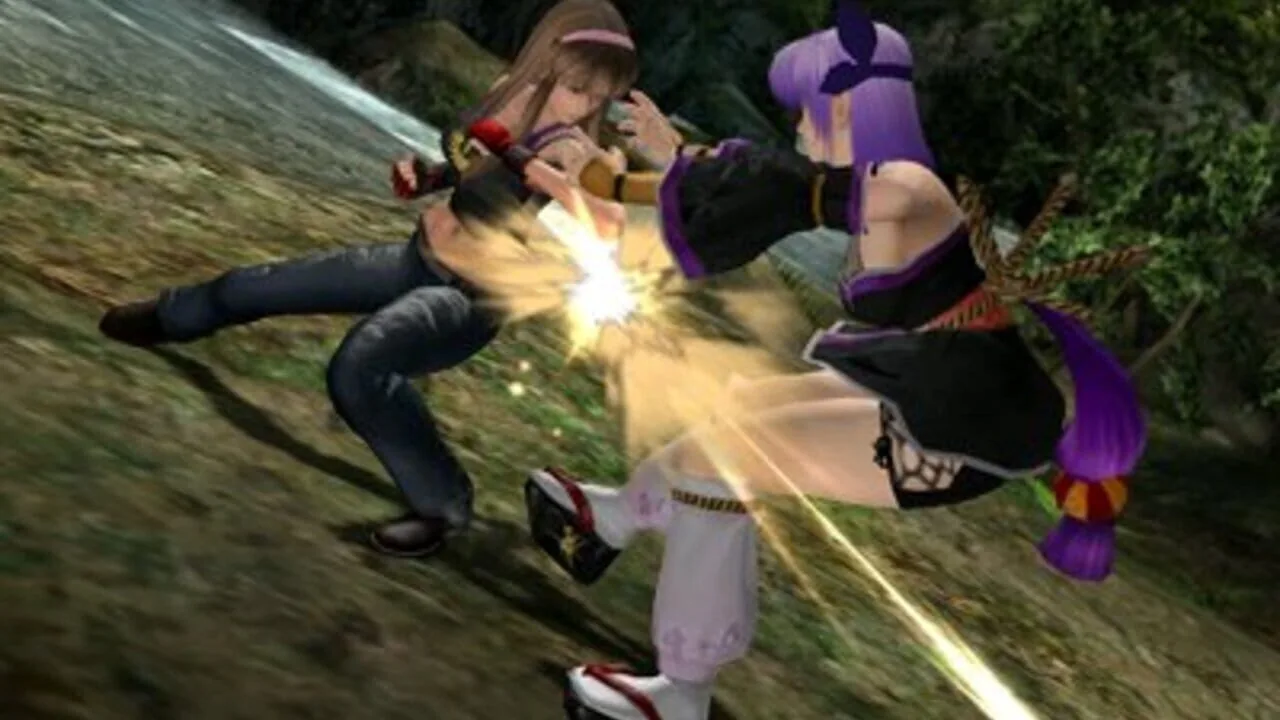 Dead or Alive: Dimensions gameplay on Nintendo 3DS