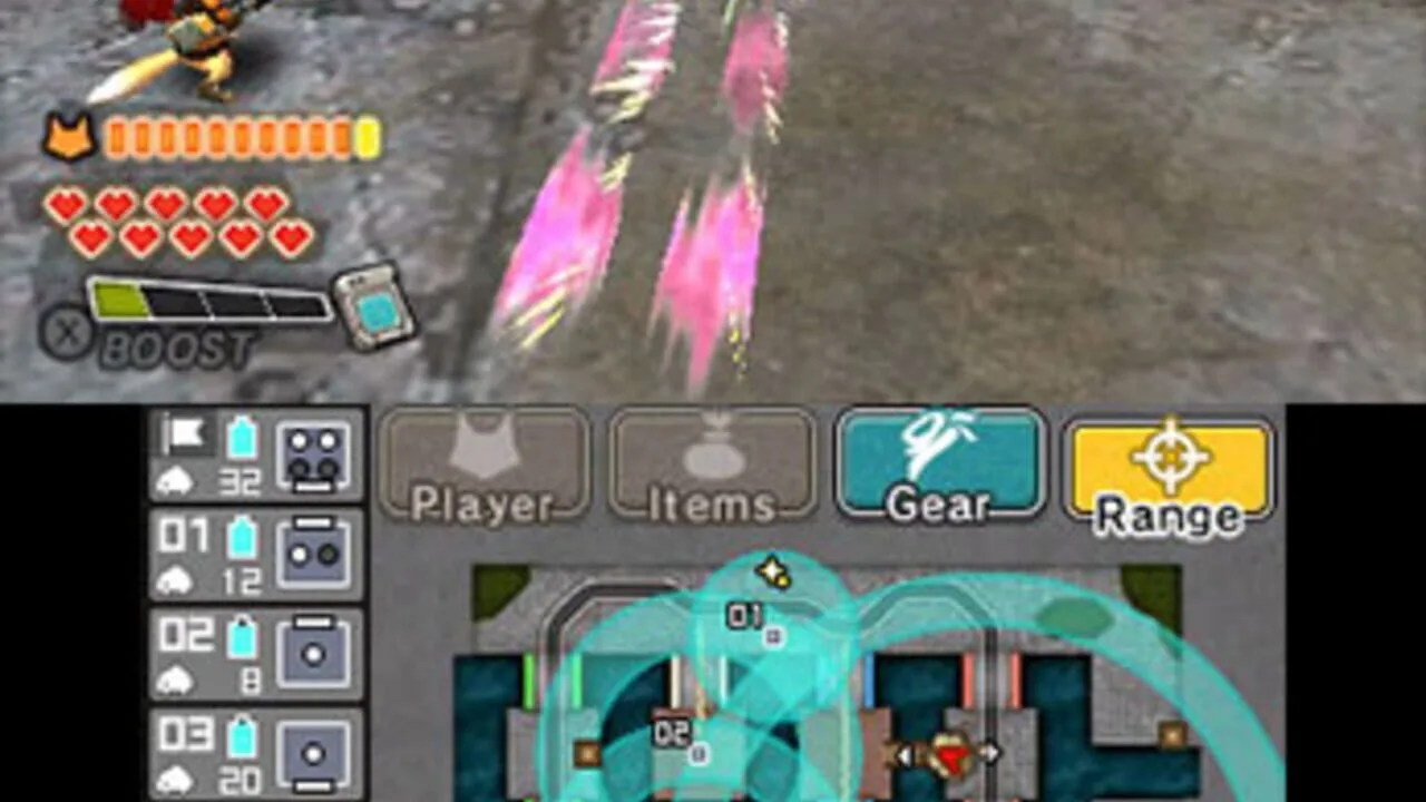 Dillon's Dead-Heat Breakers gameplay on Nintendo 3DS