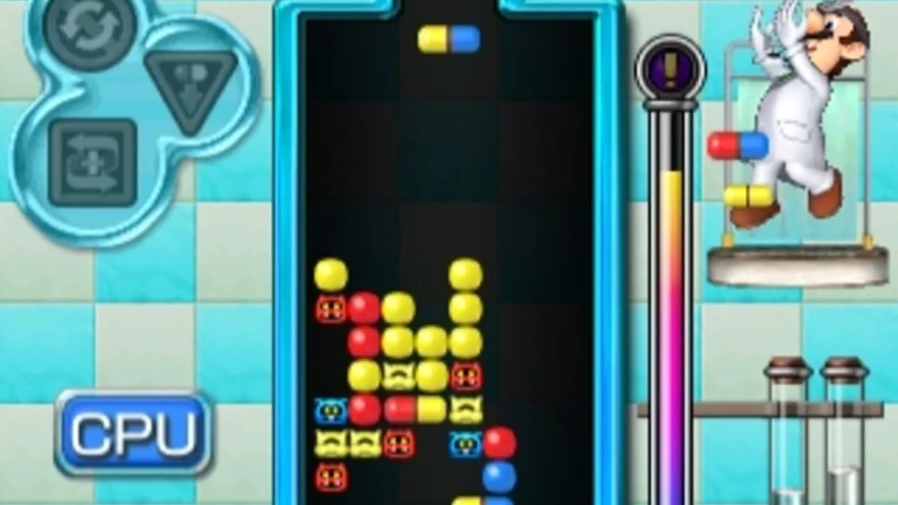 Dr. Mario: Miracle Cure gameplay on Nintendo 3DS
