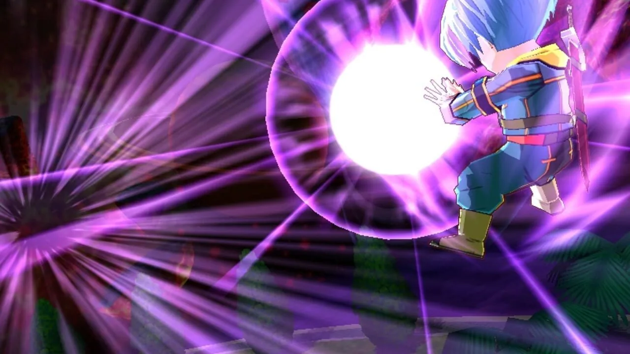 Dragon Ball Fusions gameplay on Nintendo 3DS