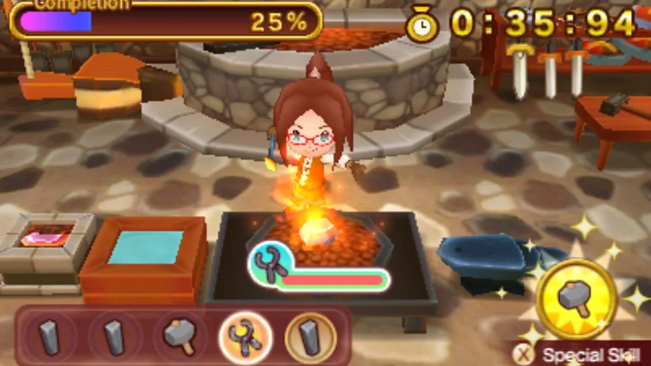 Fantasy Life gameplay on Nintendo 3DS