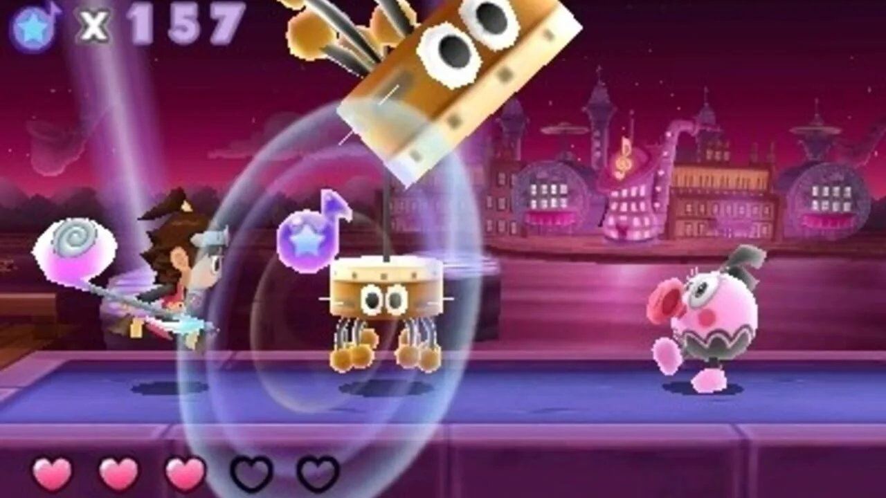 HarmoKnight gameplay on Nintendo 3DS