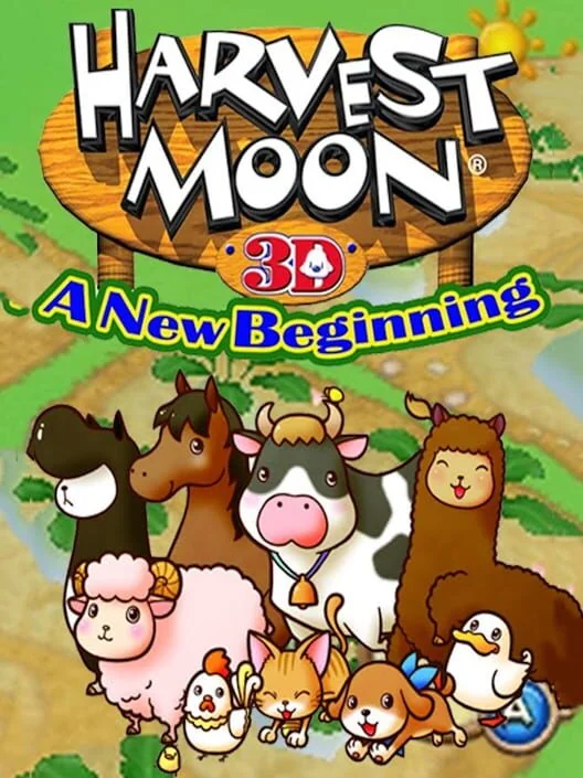 Harvest Moon: A New Beginning box art