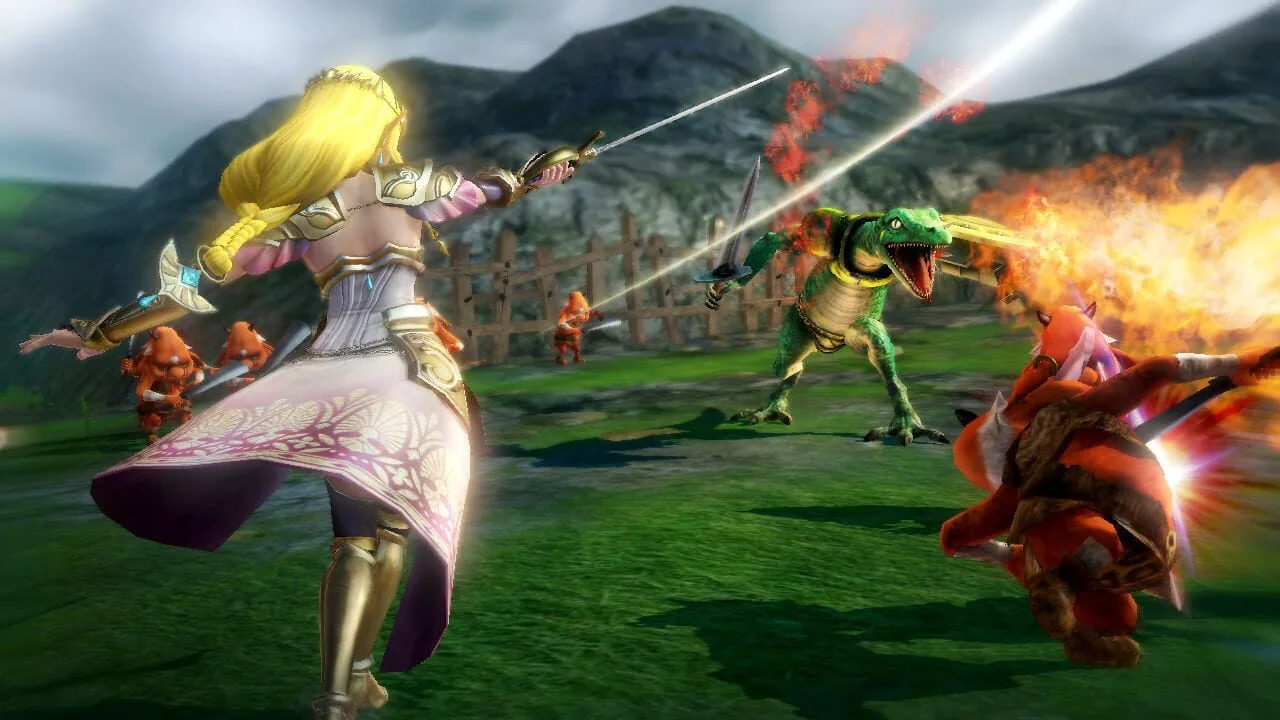 Hyrule Warriors gameplay on Nintendo 3DS