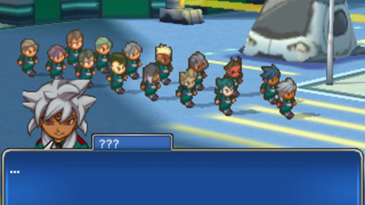 Inazuma Eleven 3: Team Ogre Attacks! gameplay on Nintendo 3DS