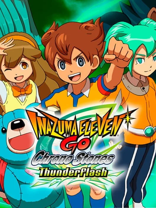 Inazuma Eleven GO: Chrono Stones - Thunderflash box art