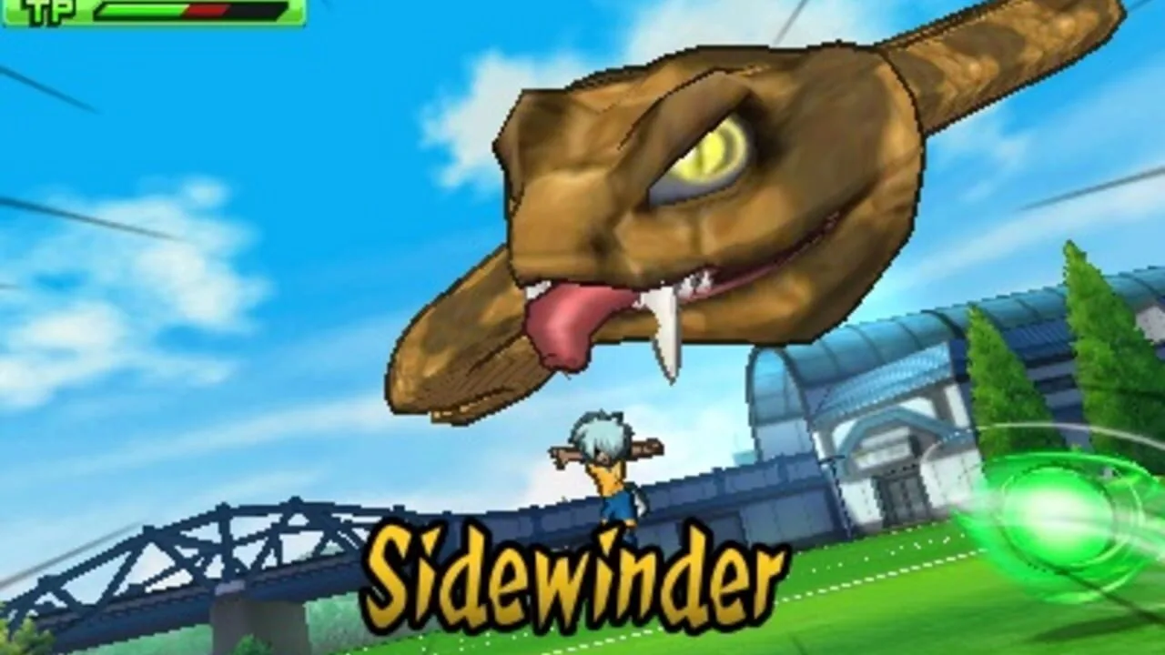 Inazuma Eleven GO: Shadow gameplay on Nintendo 3DS