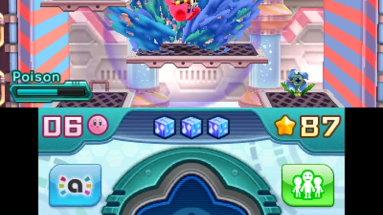 Kirby: Planet Robobot gameplay on Nintendo 3DS