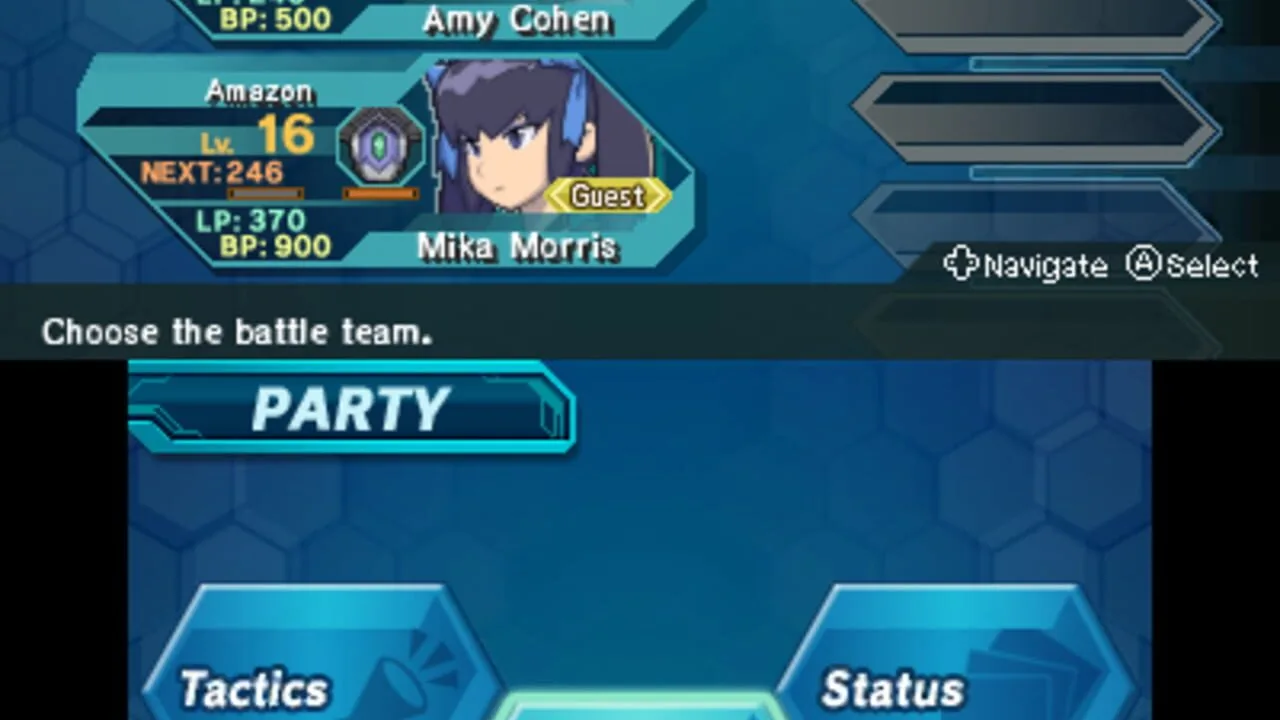 LBX: Little Battlers eXperience gameplay on Nintendo 3DS
