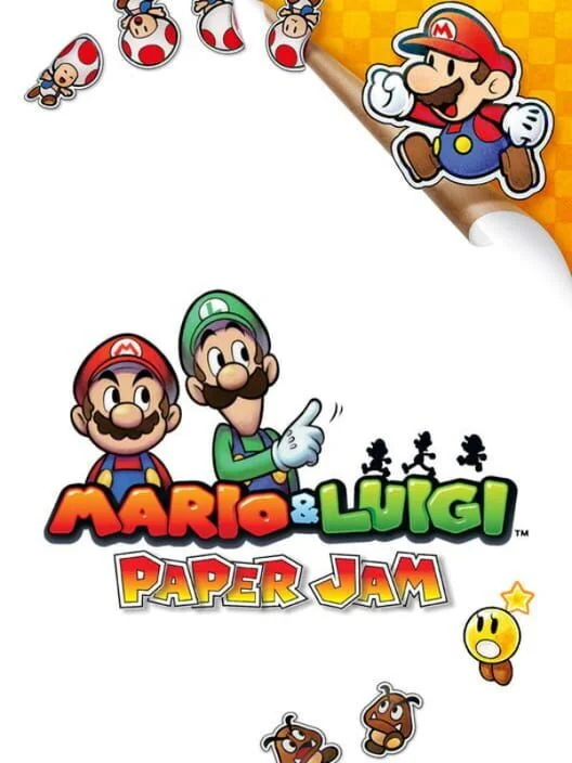 Mario & Luigi: Paper Jam box art