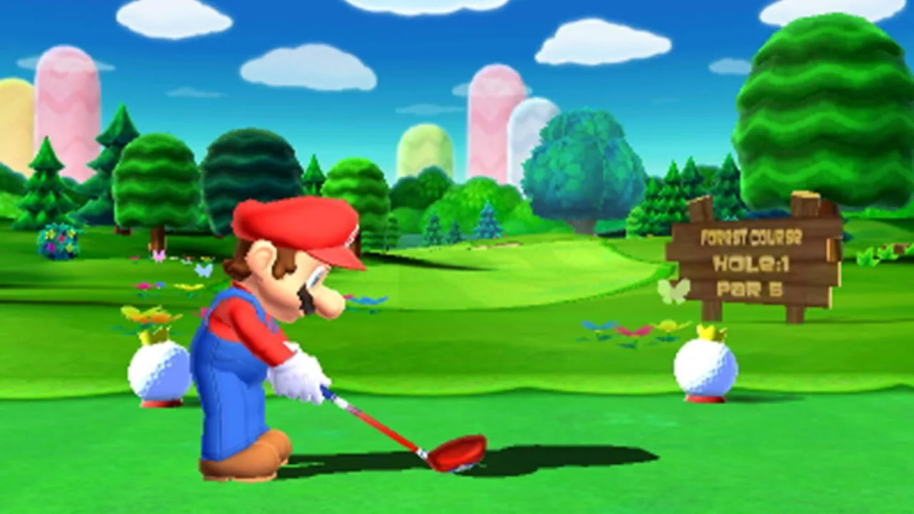 Mario Golf: World Tour screenshot 1