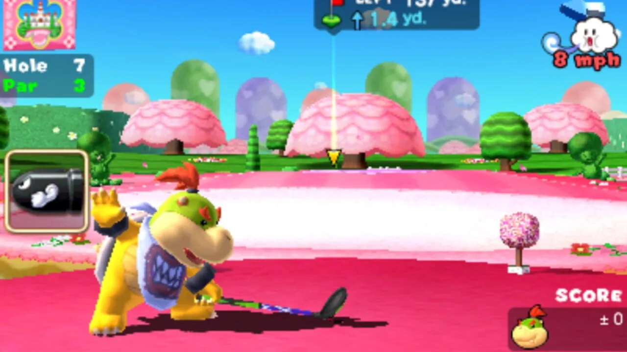 Mario Golf: World Tour screenshot 2