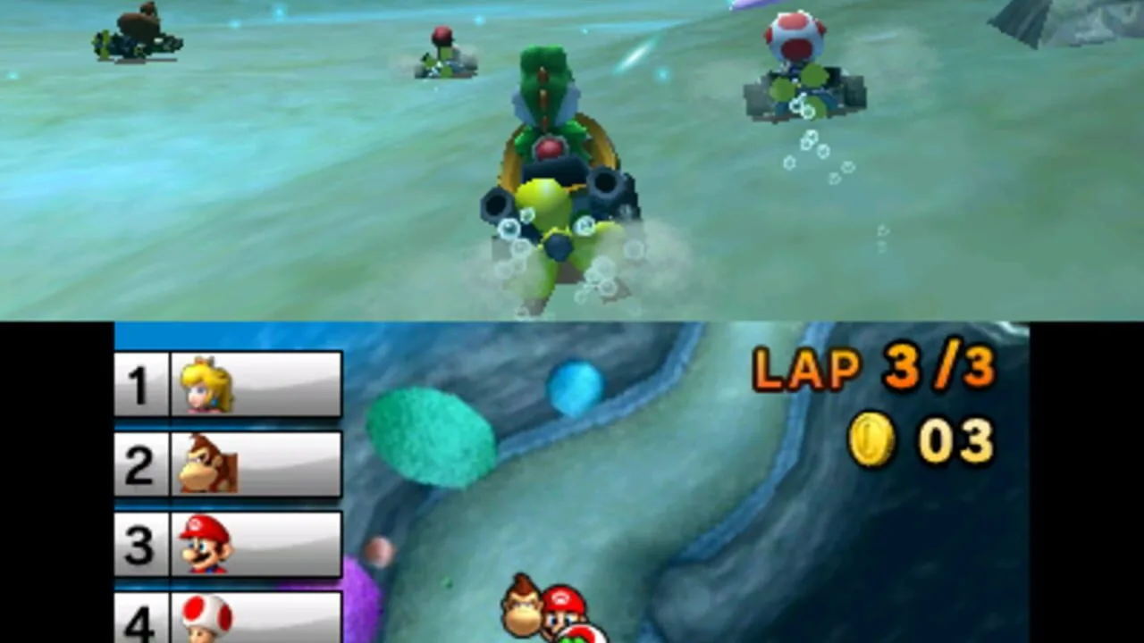 Mario Kart 7 screenshot 1