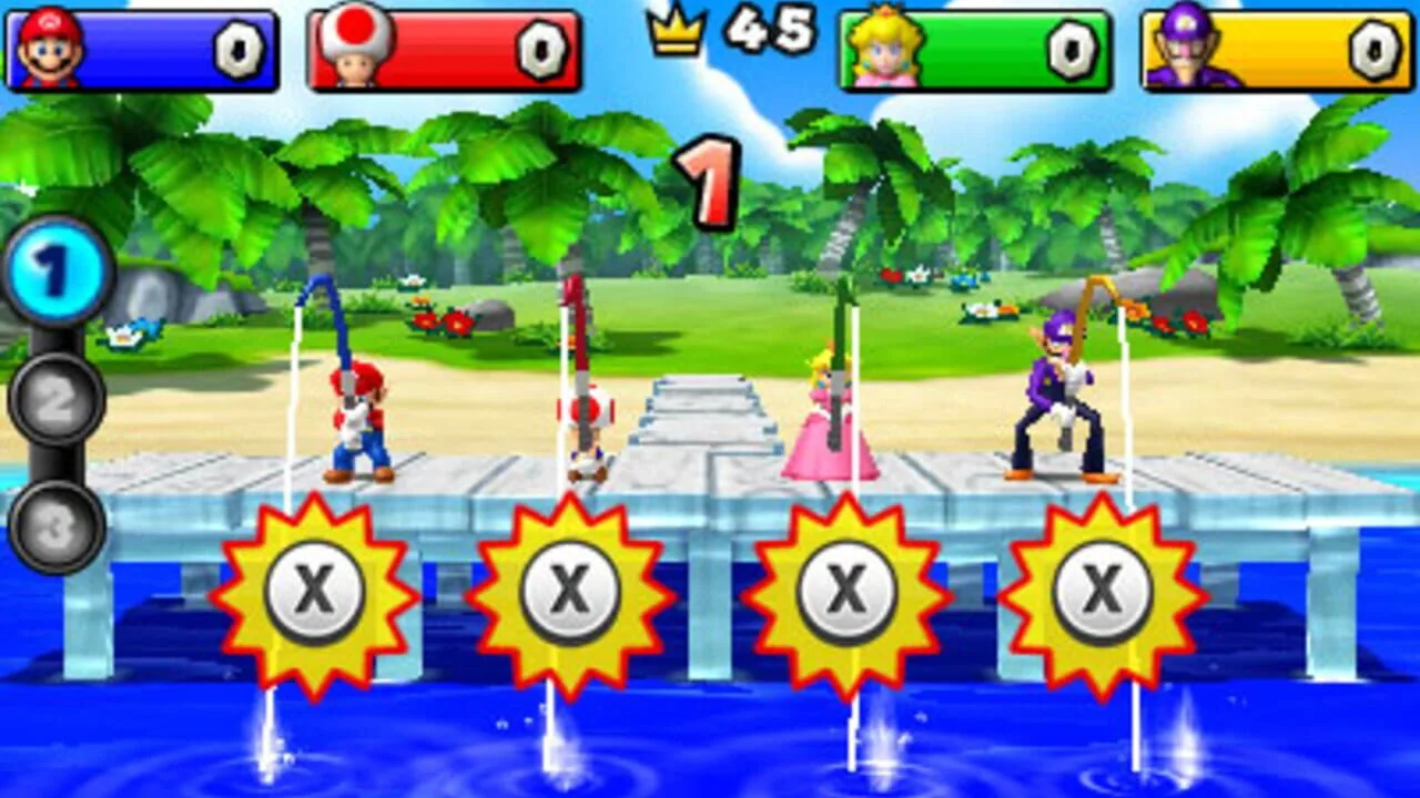 Mario Party: Island Tour gameplay on Nintendo 3DS