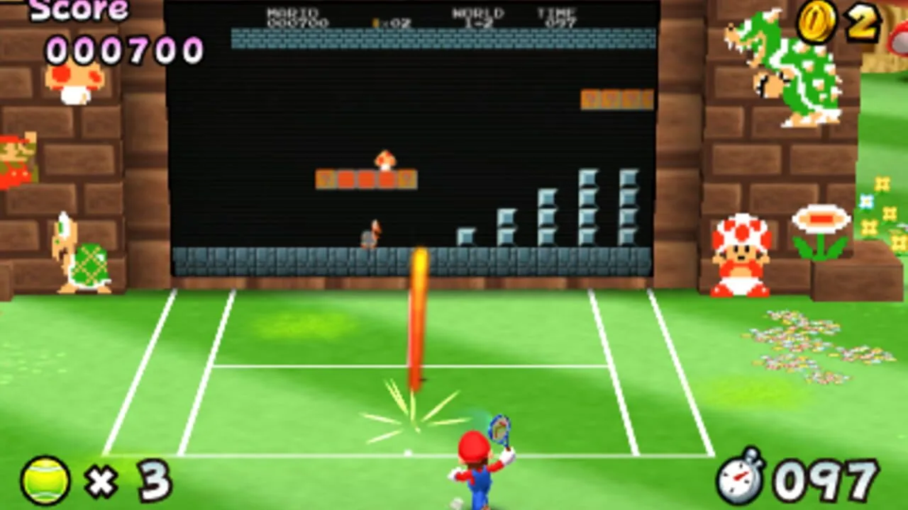 Mario Tennis Open screenshot 2
