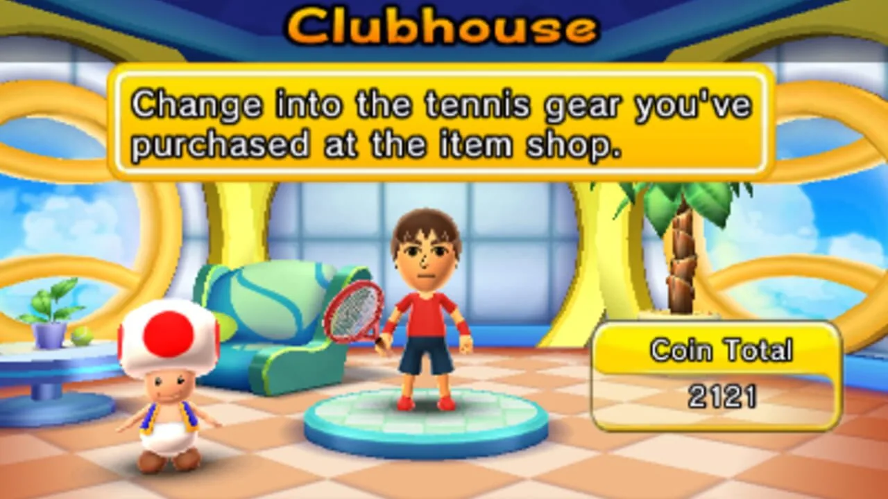Mario Tennis Open gameplay on Nintendo 3DS