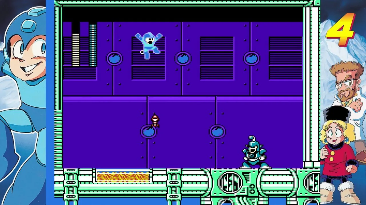 Mega Man Legacy Collection gameplay on Nintendo 3DS