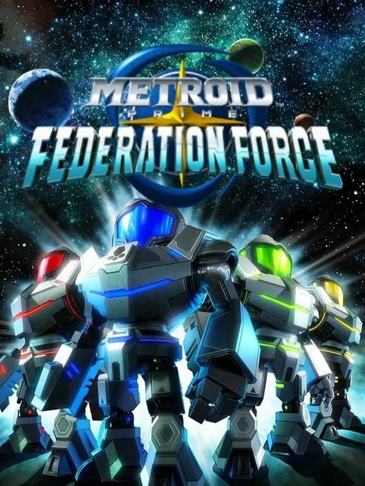 Metroid Prime: Federation Force box art