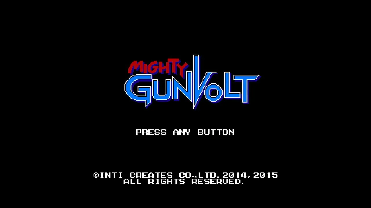 Mighty Gunvolt gameplay on Nintendo 3DS