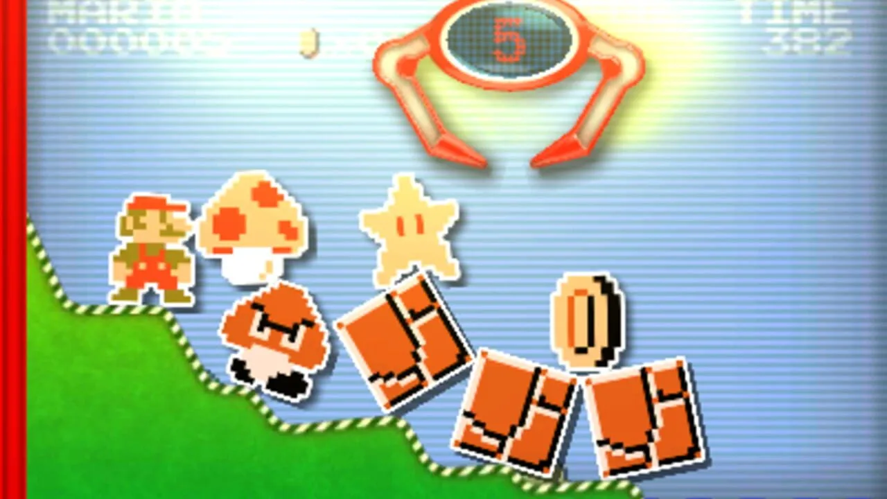 Nintendo Badge Arcade gameplay on Nintendo 3DS