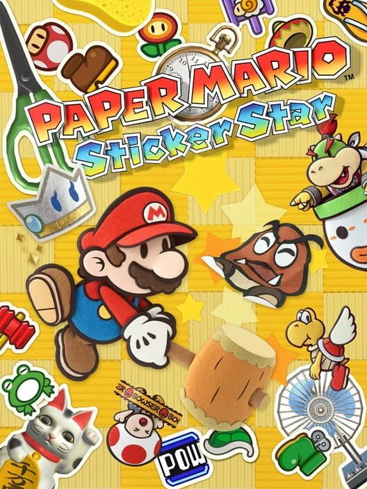 Paper Mario: Sticker Star box art