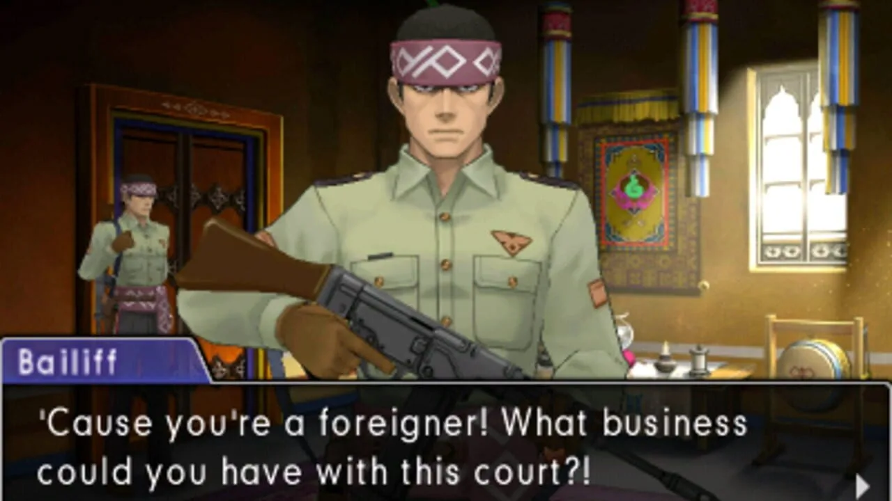 Phoenix Wright: Ace Attorney - Spirit of Justice gameplay on Nintendo 3DS