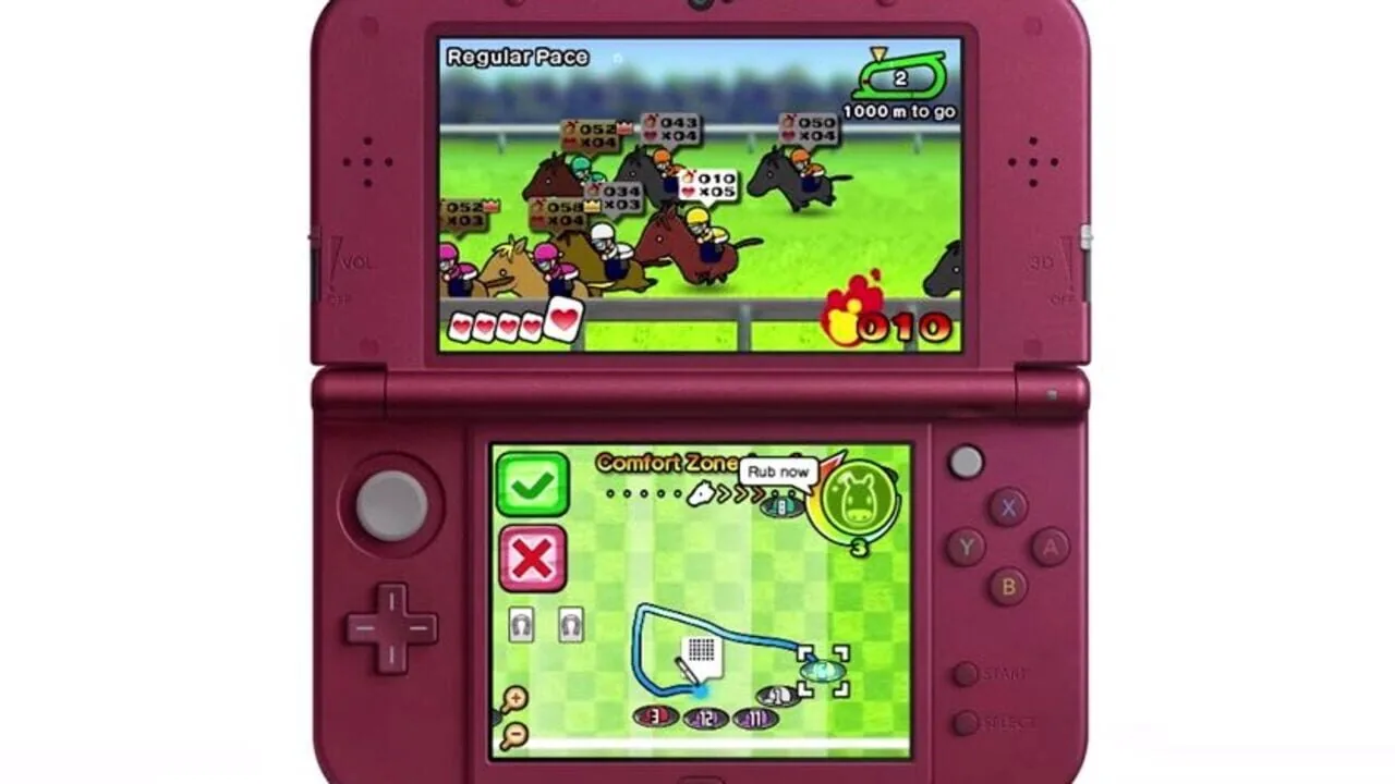 Pocket Card Jockey gameplay on Nintendo 3DS