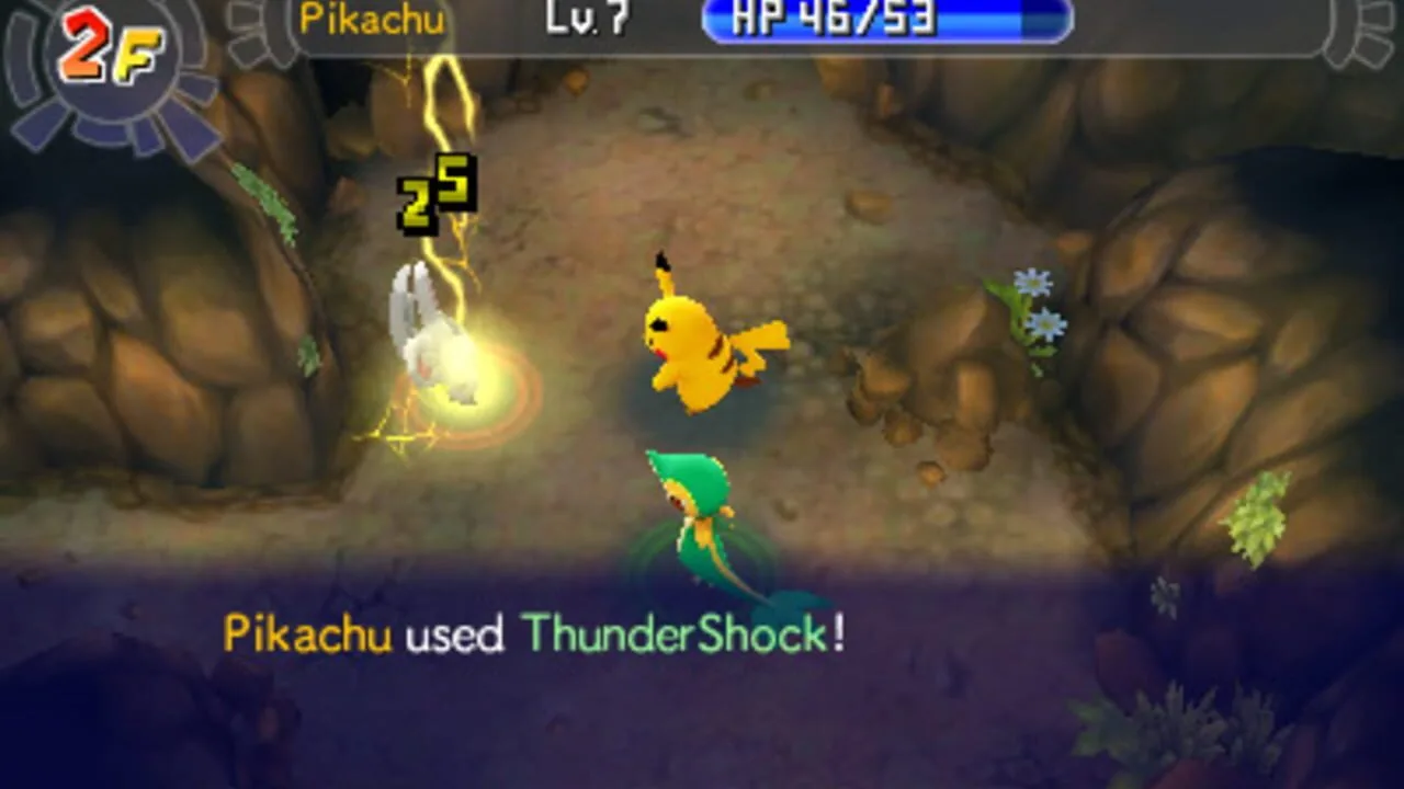 Pokémon Mystery Dungeon: Gates to Infinity gameplay on Nintendo 3DS