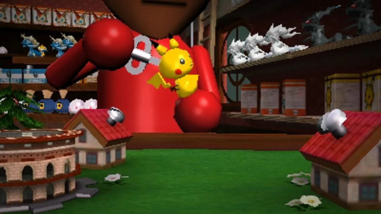 Pokémon Rumble Blast gameplay on Nintendo 3DS