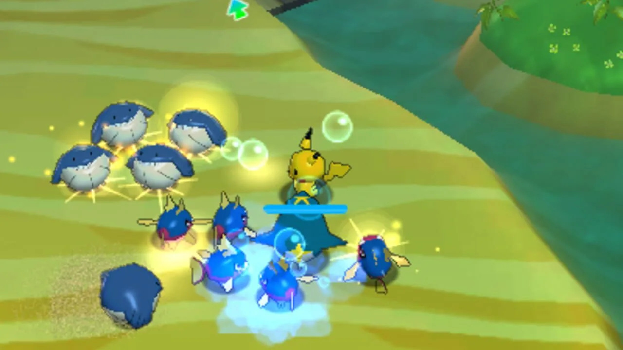 Pokémon Rumble World gameplay on Nintendo 3DS